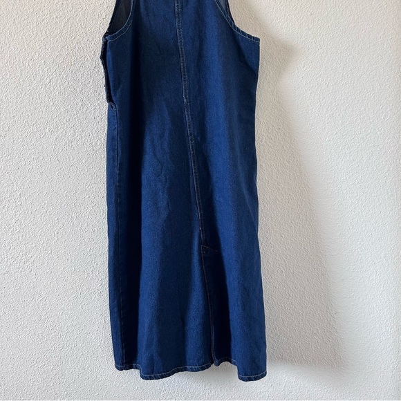 M Jeans Women’s Skirt Overall Medium Blue cottage Core Western Coastal Rodeo - Picture 7 of 10